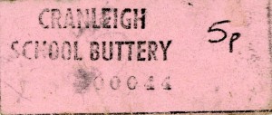 Cranleigh Buttery Ticket